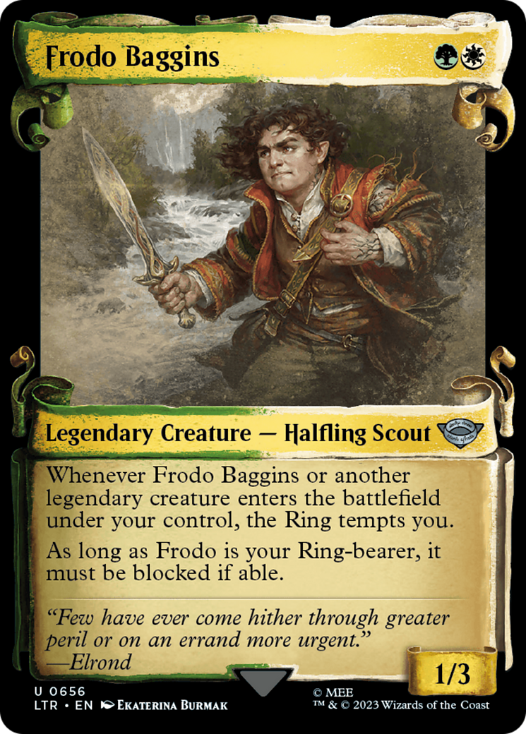 Frodo Baggins [The Lord of the Rings: Tales of Middle-Earth Showcase Scrolls] | Magic Magpie