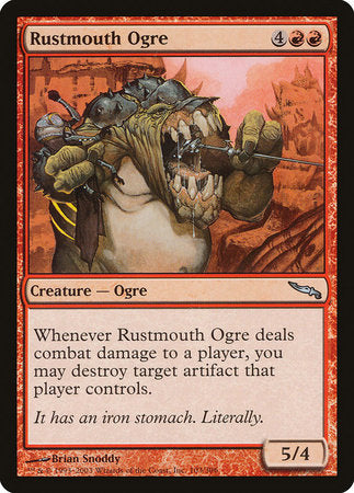 Rustmouth Ogre [Mirrodin] | Magic Magpie
