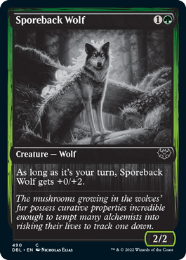 Sporeback Wolf [Innistrad: Double Feature] | Magic Magpie