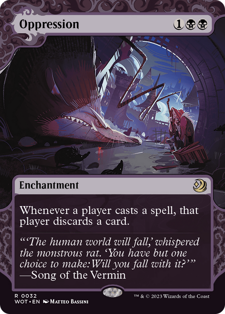 Oppression [Wilds of Eldraine: Enchanting Tales] | Magic Magpie