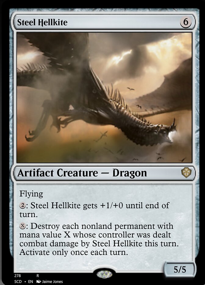 Steel Hellkite [Starter Commander Decks] | Magic Magpie