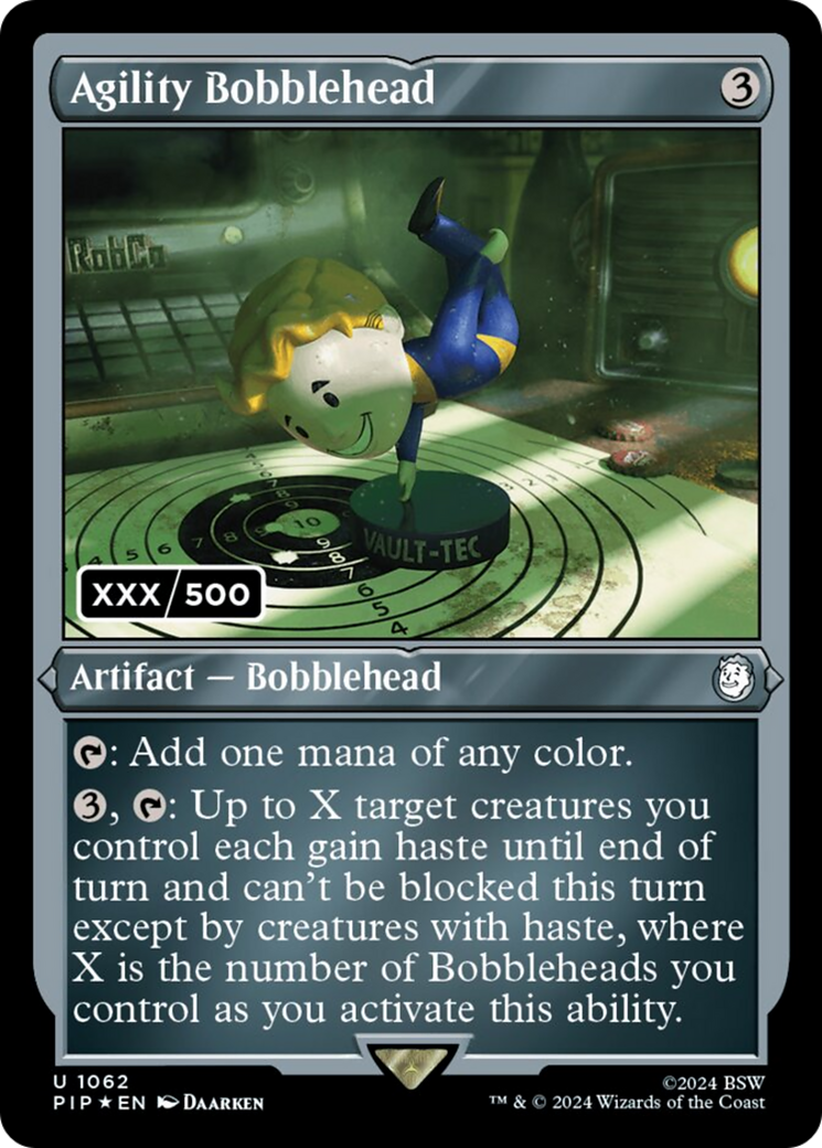Agility Bobblehead (Serial Numbered) [Fallout] | Magic Magpie