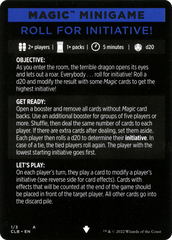 Roll for Initiative! (Magic Minigame) [Commander Legends: Battle for Baldur's Gate Minigame] | Magic Magpie