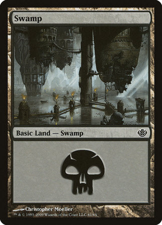 Swamp (61) [Duel Decks: Garruk vs. Liliana] | Magic Magpie