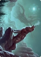 Sarulf's Packmate Art Card [Kaldheim: Art Series] | Magic Magpie