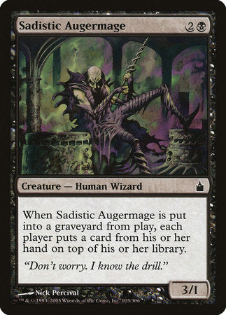 Sadistic Augermage [Ravnica: City of Guilds] | Magic Magpie