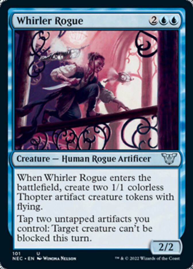 Whirler Rogue [Kamigawa: Neon Dynasty Commander] | Magic Magpie