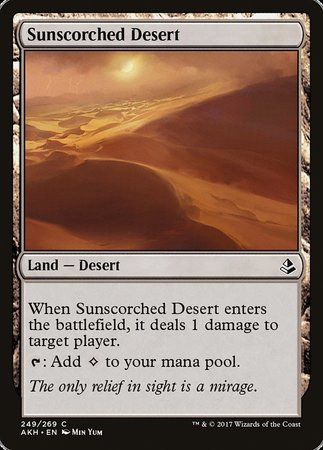 Sunscorched Desert [Amonkhet] | Magic Magpie