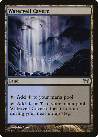 Waterveil Cavern [Champions of Kamigawa] | Magic Magpie