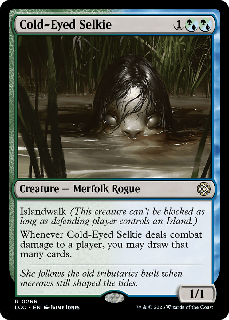 Cold-Eyed Selkie [The Lost Caverns of Ixalan Commander] | Magic Magpie
