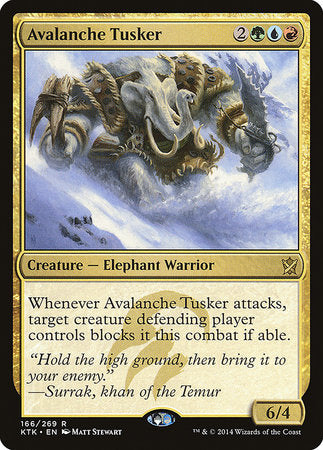 Avalanche Tusker [Khans of Tarkir] | Magic Magpie