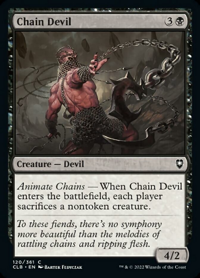 Chain Devil [Commander Legends: Battle for Baldur's Gate] | Magic Magpie
