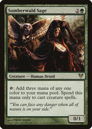 Somberwald Sage [Avacyn Restored] | Magic Magpie