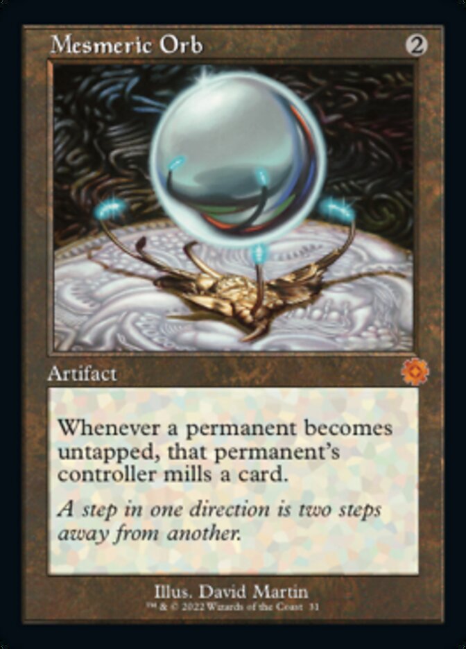 Mesmeric Orb (Retro) [The Brothers' War Retro Artifacts] | Magic Magpie