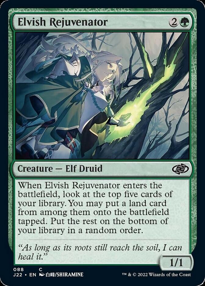 Elvish Rejuvenator [Jumpstart 2022] | Magic Magpie