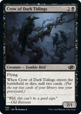 Crow of Dark Tidings [Jumpstart 2022] | Magic Magpie