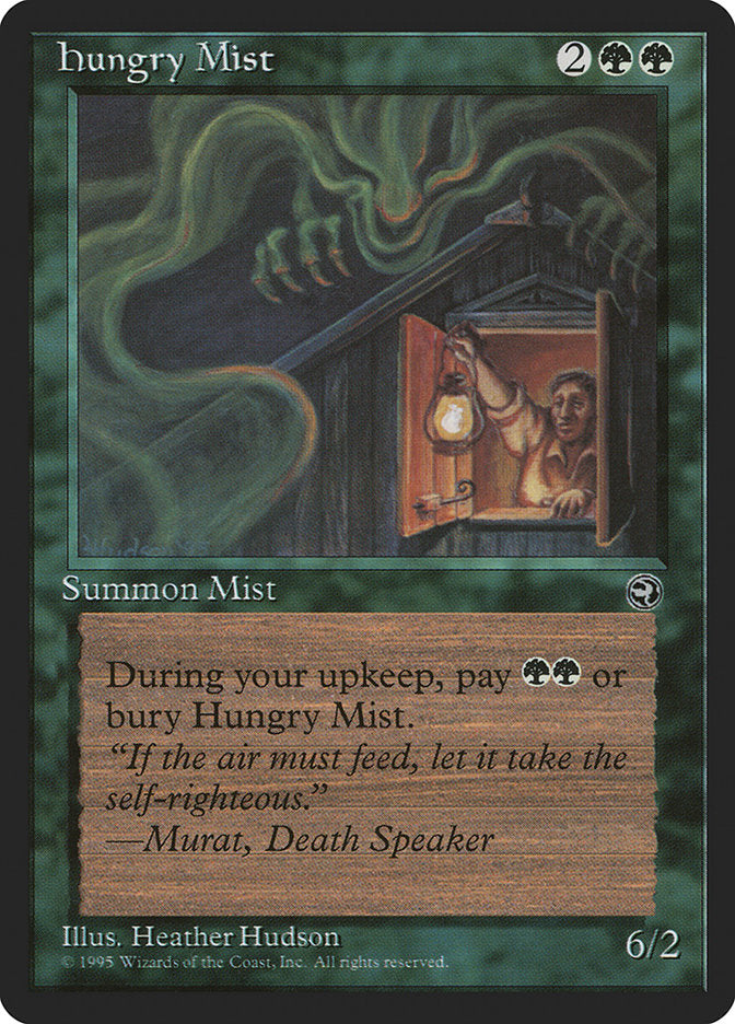 Hungry Mist (Murat Flavor Text) [Homelands] | Magic Magpie