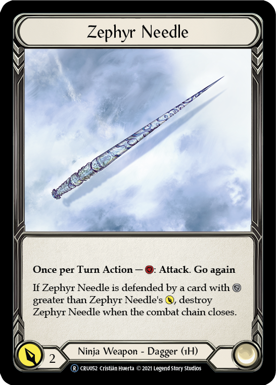 Zephyr Needle [U-CRU052] Unlimited Normal | Magic Magpie