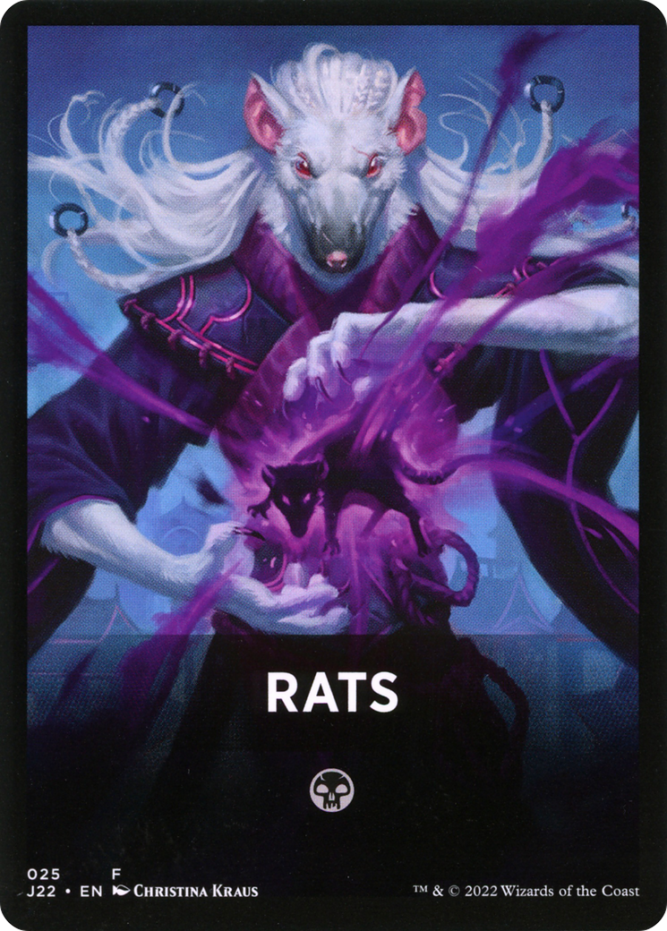 Rats Theme Card [Jumpstart 2022 Front Cards] | Magic Magpie