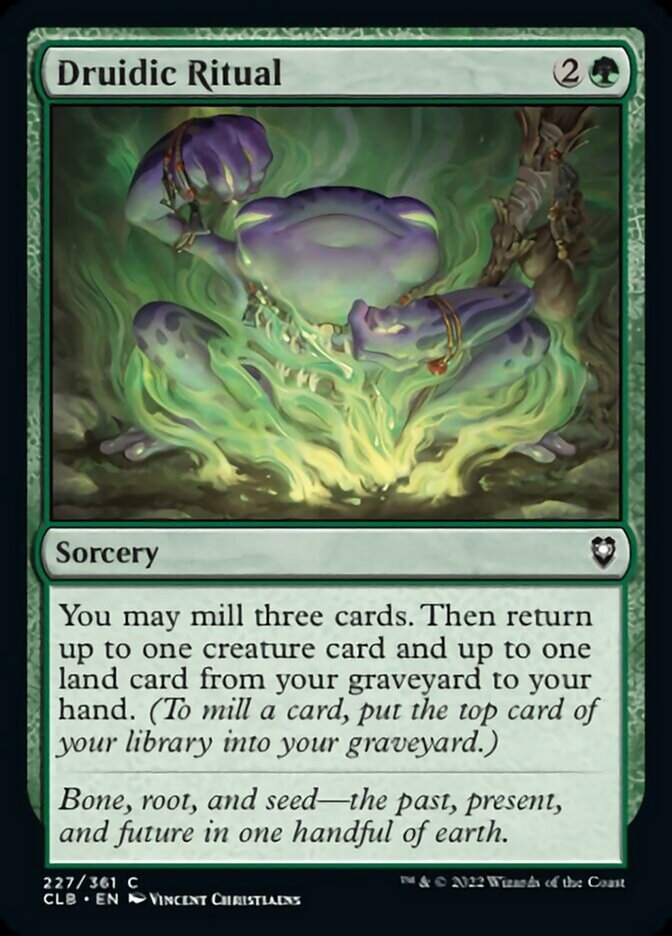 Druidic Ritual [Commander Legends: Battle for Baldur's Gate] | Magic Magpie