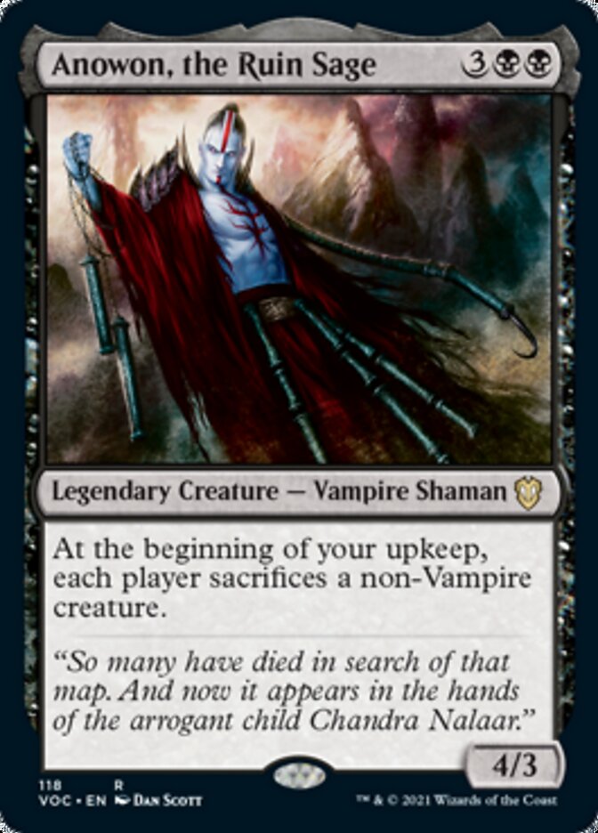 Anowon, the Ruin Sage [Innistrad: Crimson Vow Commander] | Magic Magpie