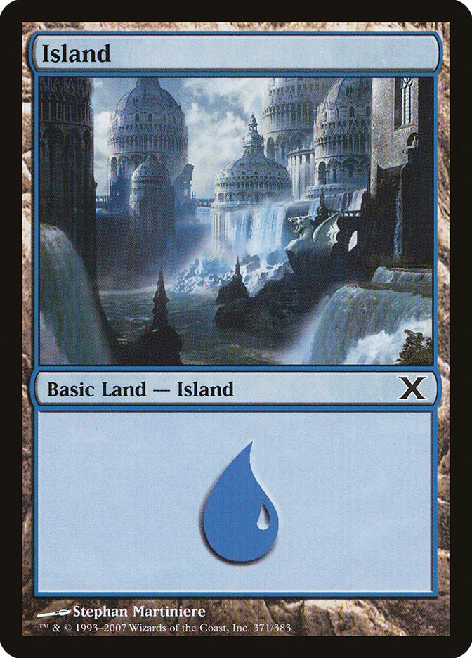 Island (371) [Tenth Edition] | Magic Magpie