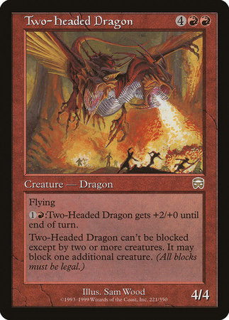 Two-Headed Dragon [Mercadian Masques] | Magic Magpie