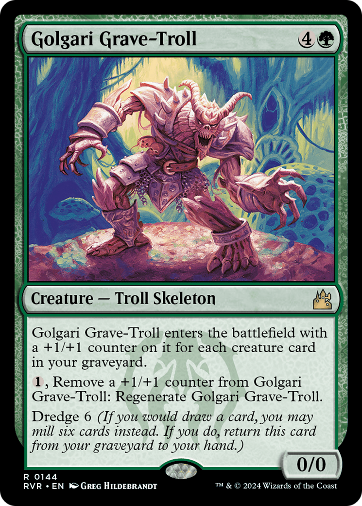 Golgari Grave-Troll [Ravnica Remastered] | Magic Magpie