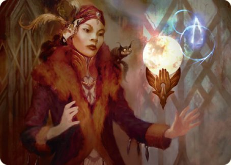 Misfortune Teller Art Card [Streets of New Capenna Art Series] | Magic Magpie