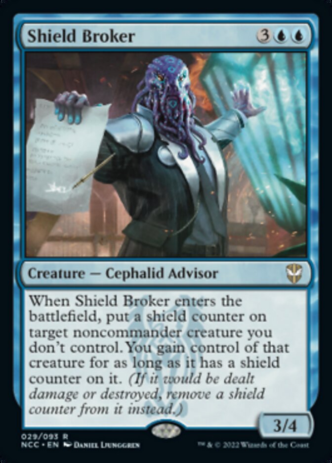 Shield Broker [Streets of New Capenna Commander] | Magic Magpie