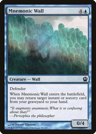 Mnemonic Wall [Theros] | Magic Magpie