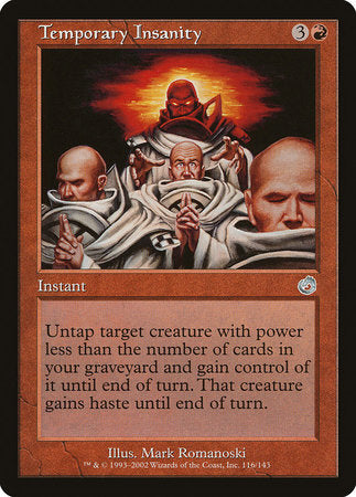 Temporary Insanity [Torment] | Magic Magpie