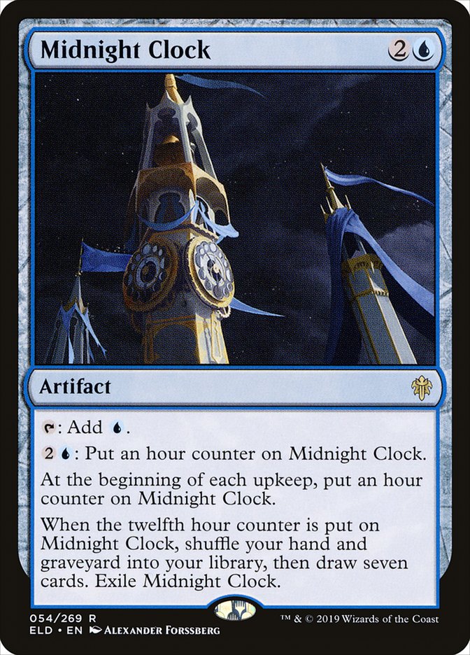 Midnight Clock [Throne of Eldraine] | Magic Magpie