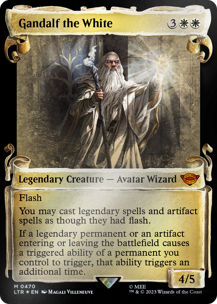 Gandalf the White [The Lord of the Rings: Tales of Middle-Earth Showcase Scrolls] | Magic Magpie