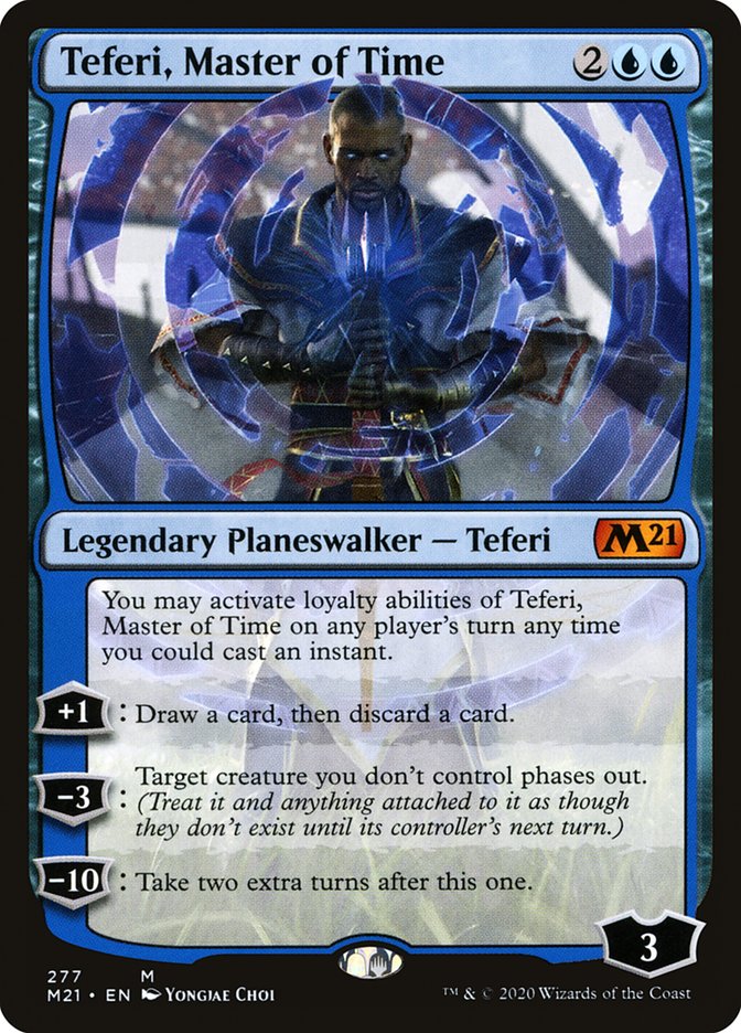 Teferi, Master of Time (277) [Core Set 2021] | Magic Magpie