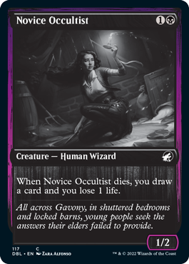 Novice Occultist [Innistrad: Double Feature] | Magic Magpie