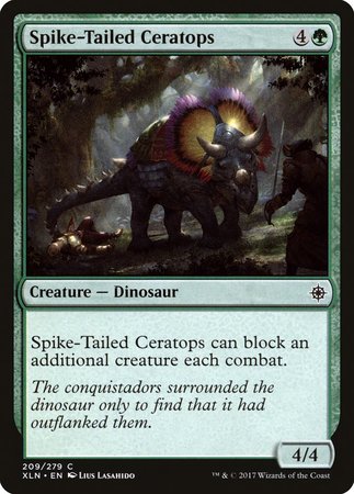 Spike-Tailed Ceratops [Ixalan] | Magic Magpie