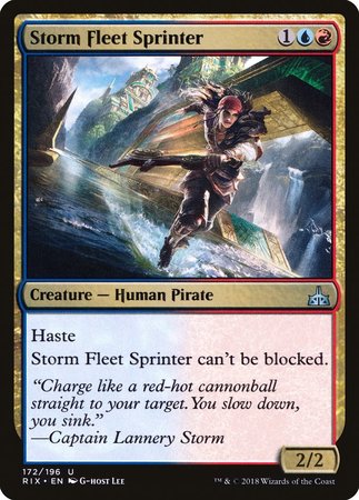Storm Fleet Sprinter [Rivals of Ixalan] | Magic Magpie