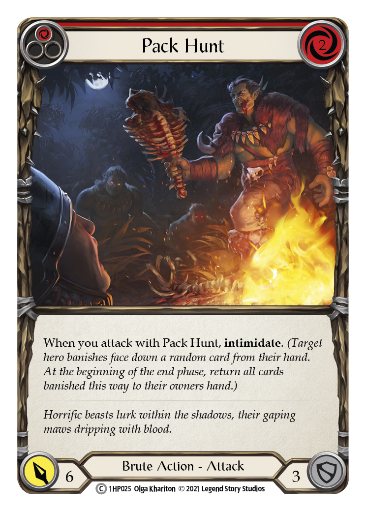 Pack Hunt (Red) [1HP025] | Magic Magpie