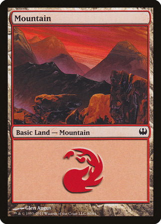 Mountain (80) [Duel Decks: Knights vs. Dragons] | Magic Magpie