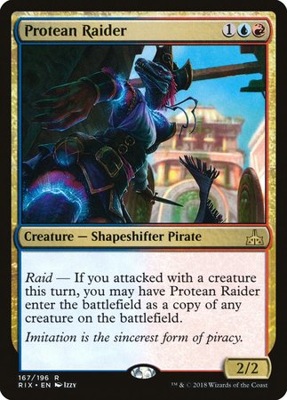 Protean Raider [Rivals of Ixalan] | Magic Magpie