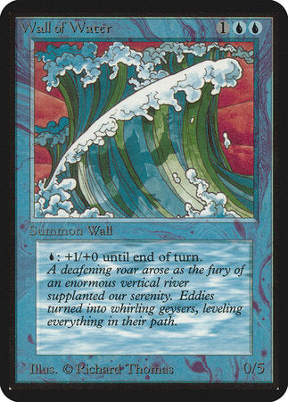 Wall of Water [Limited Edition Alpha] | Magic Magpie