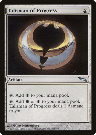 Talisman of Progress [Mirrodin] | Magic Magpie