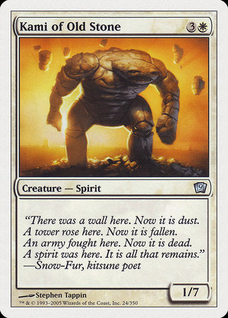Kami of Old Stone [Ninth Edition] | Magic Magpie