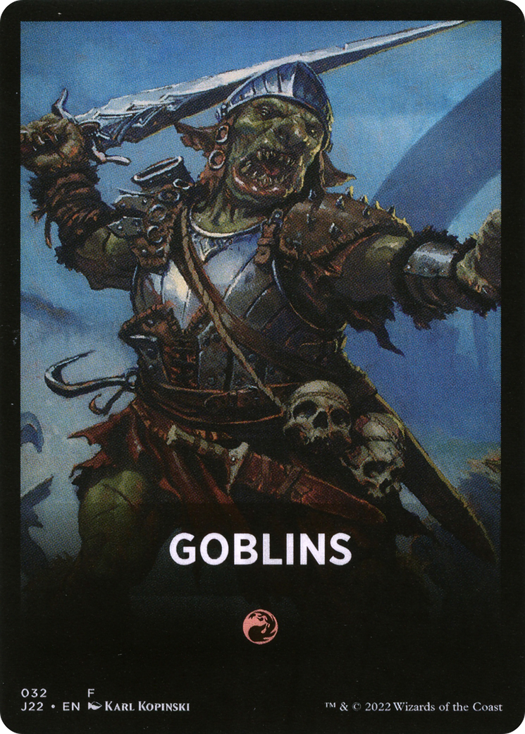 Goblins Theme Card [Jumpstart 2022 Front Cards] | Magic Magpie