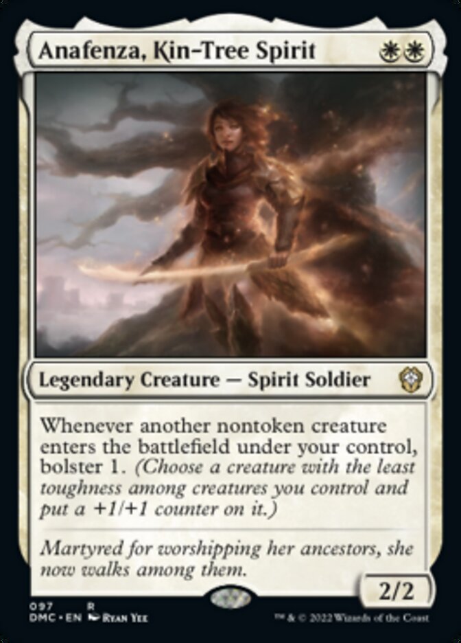 Anafenza, Kin-Tree Spirit [Dominaria United Commander] | Magic Magpie