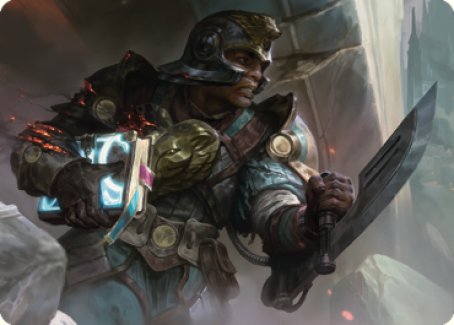 Retrieval Agent Art Card [The Brothers' War Art Series] | Magic Magpie