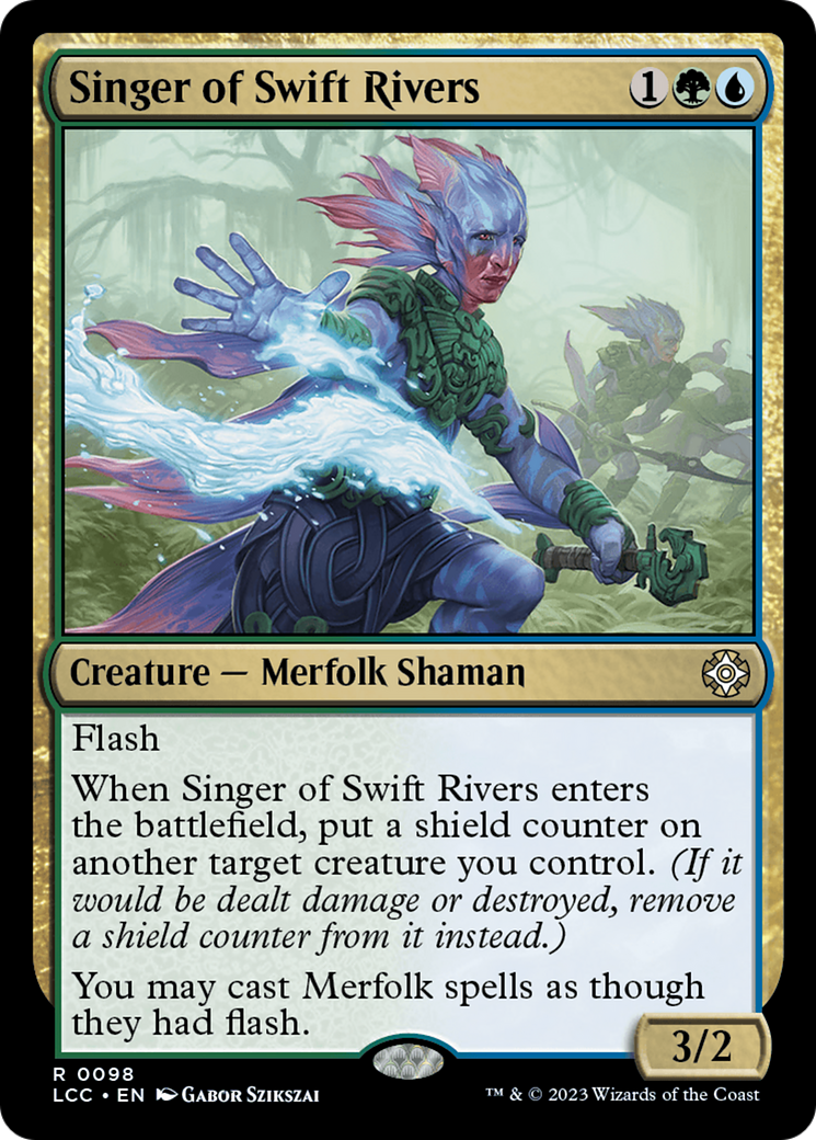 Singer of Swift Rivers [The Lost Caverns of Ixalan Commander] | Magic Magpie