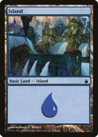 Island (293) [Ravnica: City of Guilds] | Magic Magpie