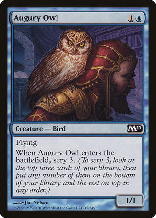 Augury Owl [Magic 2011] | Magic Magpie